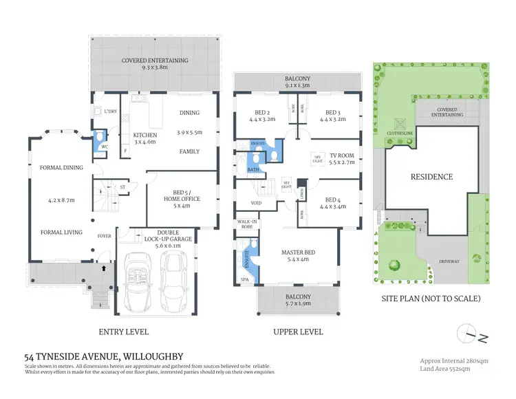 Floorplan of Homely house listing, 54 Tyneside Avenue, Willoughby NSW 2068