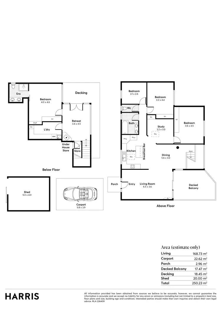 Floorplan of Homely house listing, 50 Milan Terrace, Stirling SA 5152