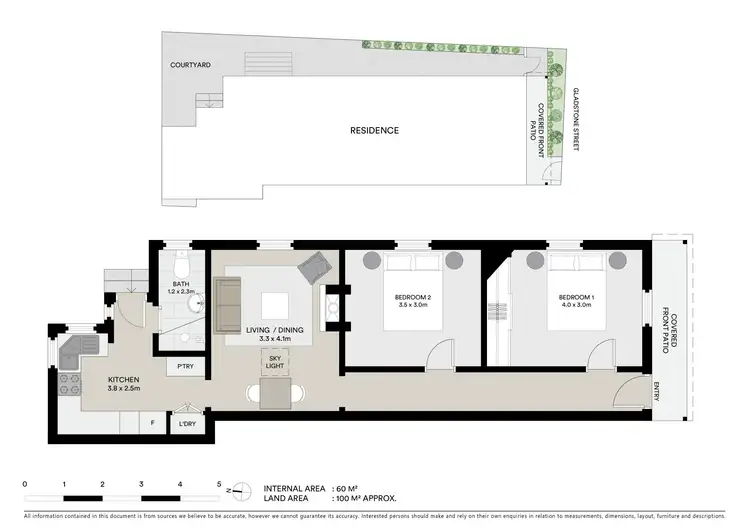 Floorplan of Homely house listing, 5 Gladstone Street, Balmain NSW 2041