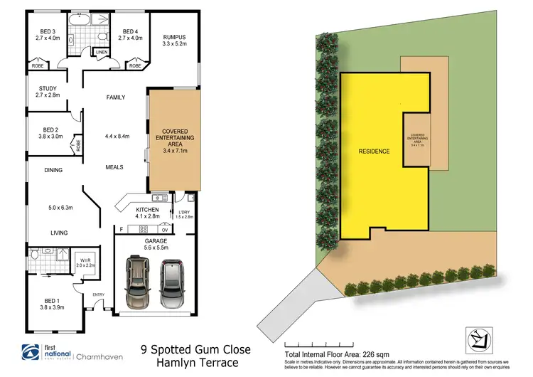 Floorplan of Homely house listing, 9 Spotted Gum Close, Hamlyn Terrace NSW 2259