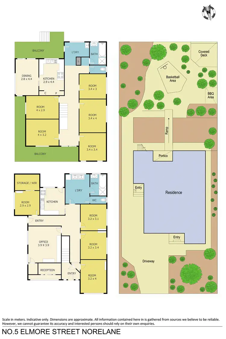 Floorplan of Homely house listing, 5 Elmore Street, Norlane VIC 3214