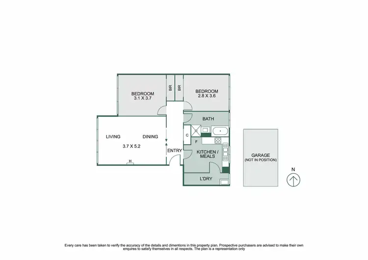 Floorplan of Homely apartment listing, 3/3 Rae Court, Prahran VIC 3181