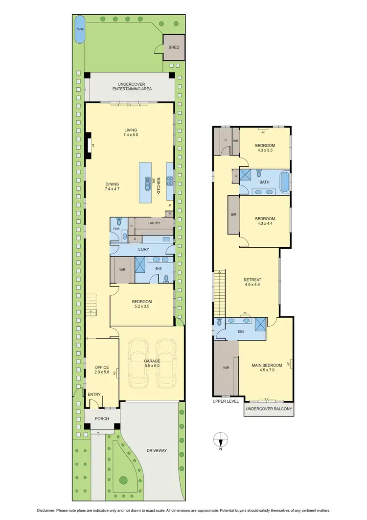 Floorplan of Homely house listing, 35A Hampton Road, Essendon West VIC 3040