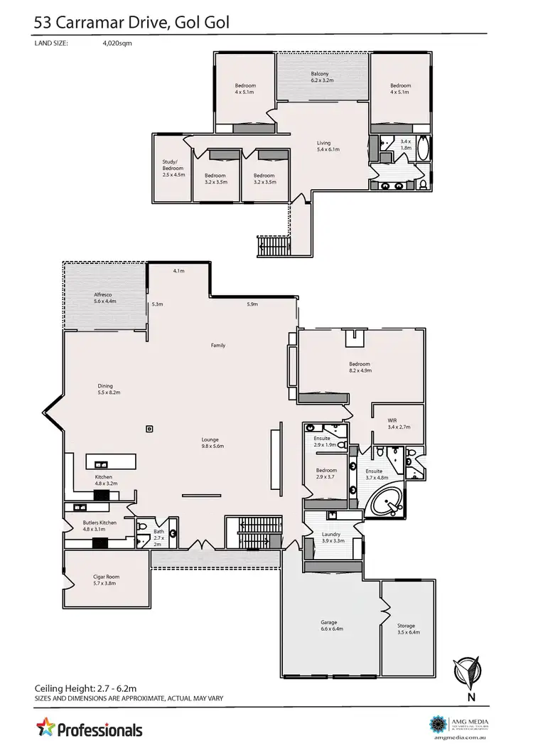 Floorplan of Homely house listing, 53 Carramar Drive, Gol Gol NSW 2738