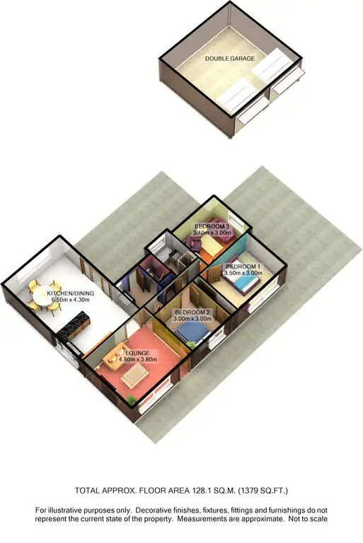 Floorplan of Homely house listing, 17 Mellish Street, Beechworth VIC 3747