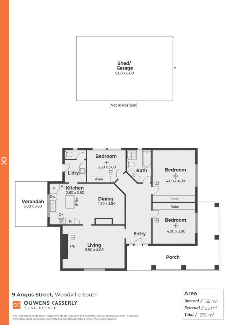 Floorplan of Homely house listing, 9 Angus Street, Woodville South SA 5011