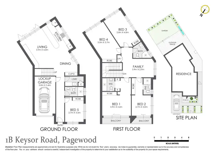 Floorplan of Homely house listing, 1B Keysor Road, Pagewood NSW 2035