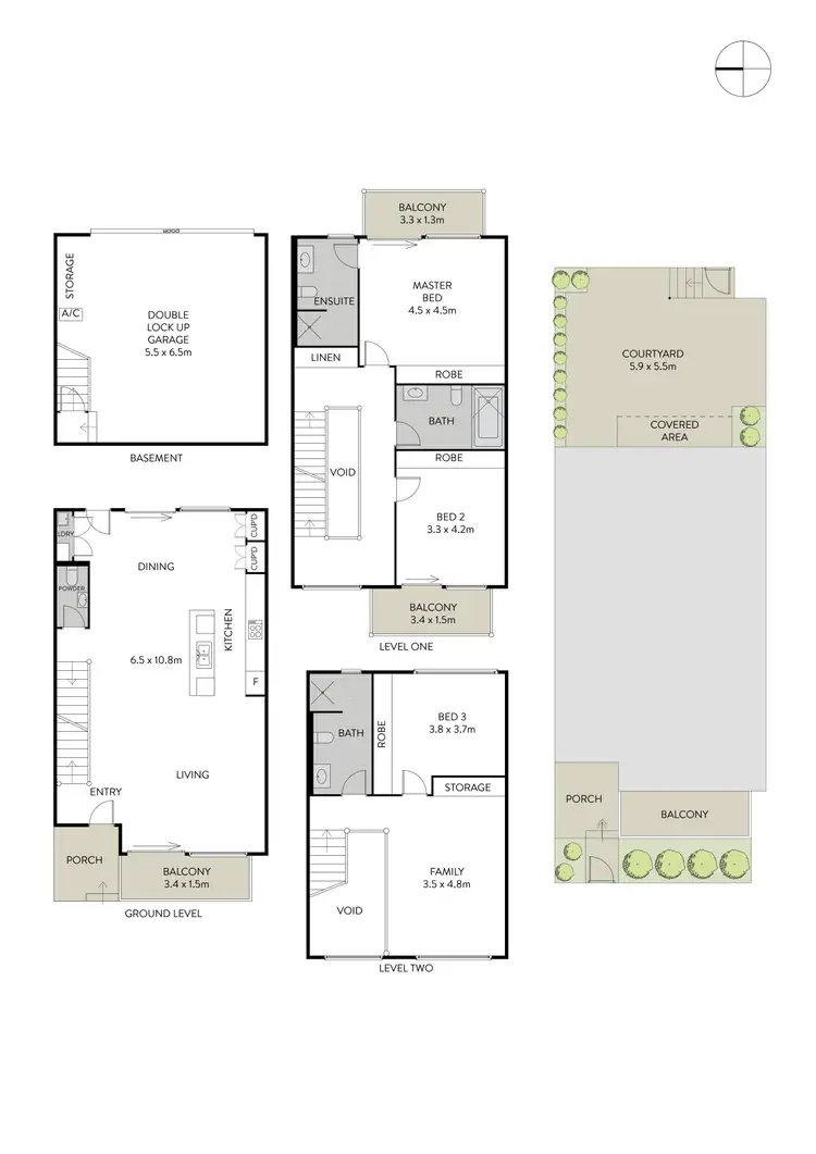 Floorplan of Homely terrace listing, 26 Edward Street, Summer Hill NSW 2130