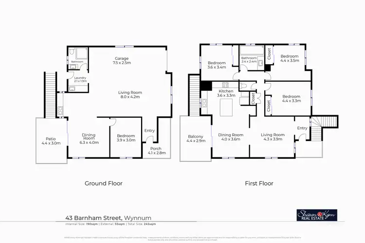 Floorplan of Homely house listing, 43 Barnham Street, Wynnum QLD 4178