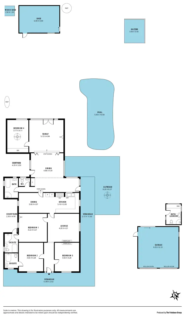Floorplan of Homely house listing, 51 Benny Avenue, Port Noarlunga SA 5167
