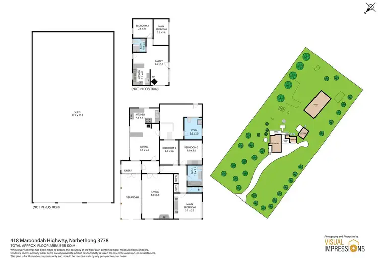Floorplan of Homely house listing, 418 Maroondah Highway, Narbethong VIC 3778