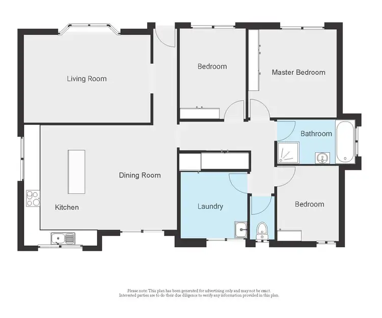 Floorplan of Homely house listing, 4 Valverde Court, Thurgoona NSW 2640