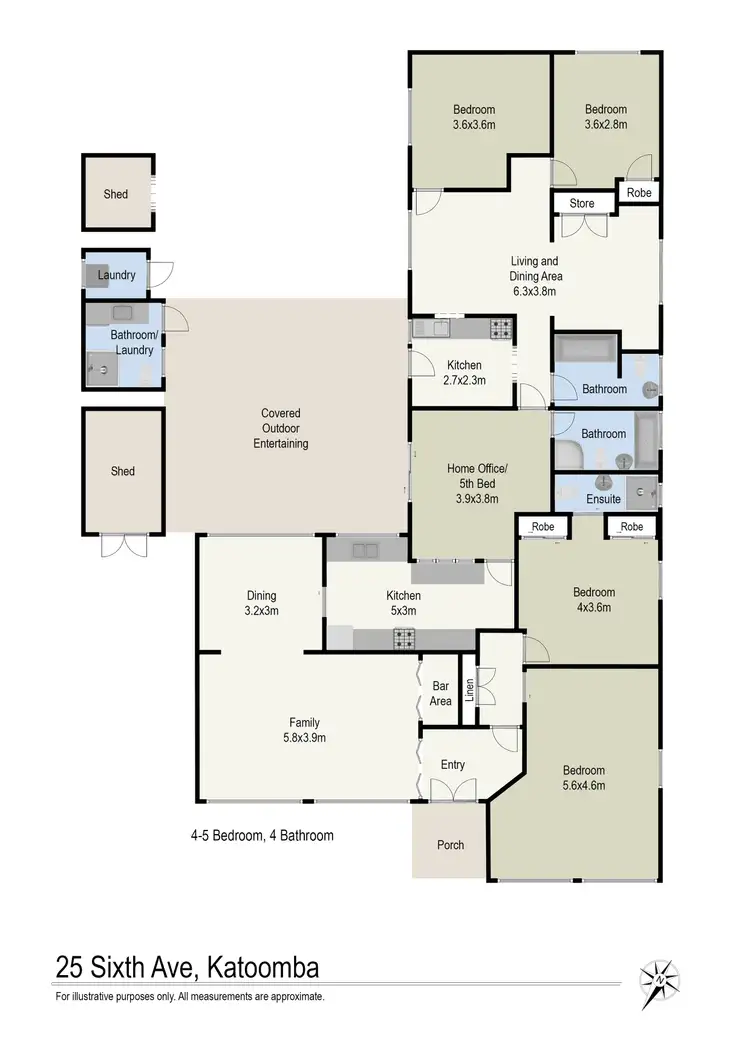 Floorplan of Homely house listing, 25 Sixth Avenue, Katoomba NSW 2780