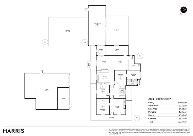 Floorplan of Homely house listing, 238 Moonta-Wallaroo Road, Moonta SA 5558