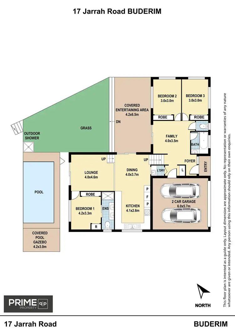 Floorplan of Homely house listing, 17 Jarrah Road, Buderim QLD 4556