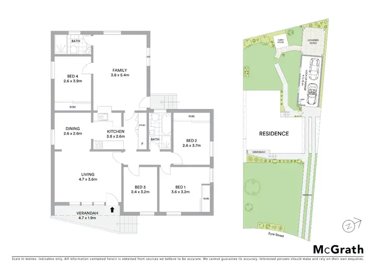 Floorplan of Homely house listing, 10 Eyre Street, Lalor Park NSW 2147