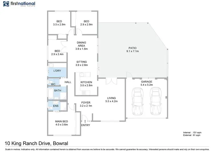 Floorplan of Homely house listing, 10 King Ranch Drive, Bowral NSW 2576