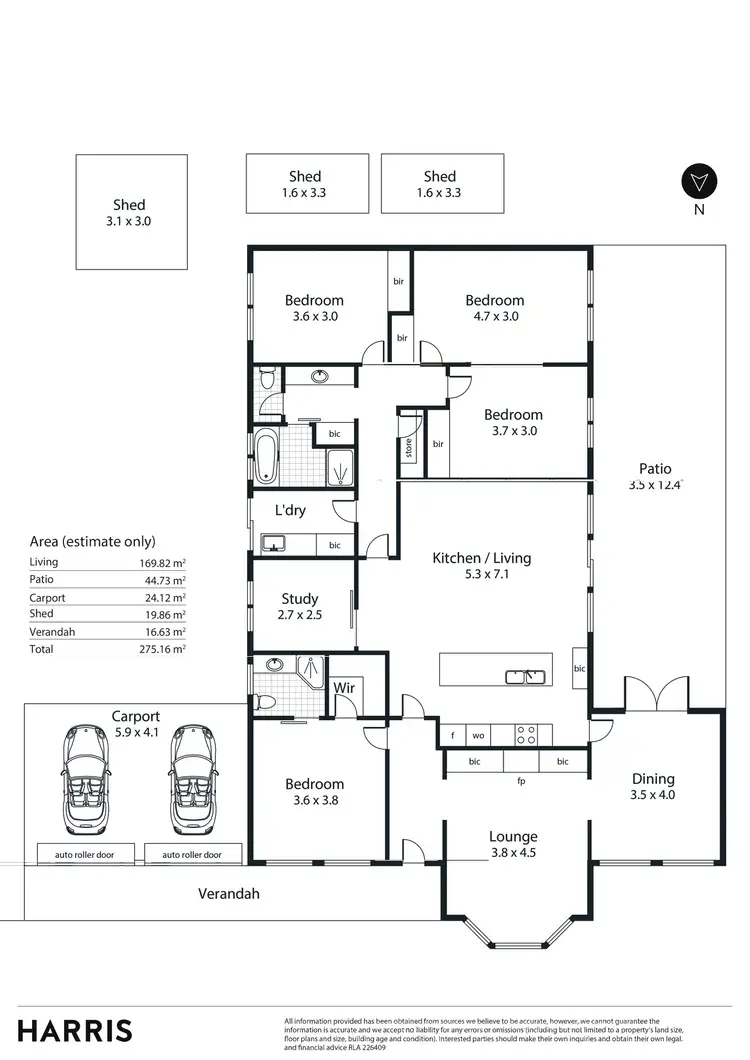 Floorplan of Homely house listing, 20 Devonshire Crescent, Old Reynella SA 5161