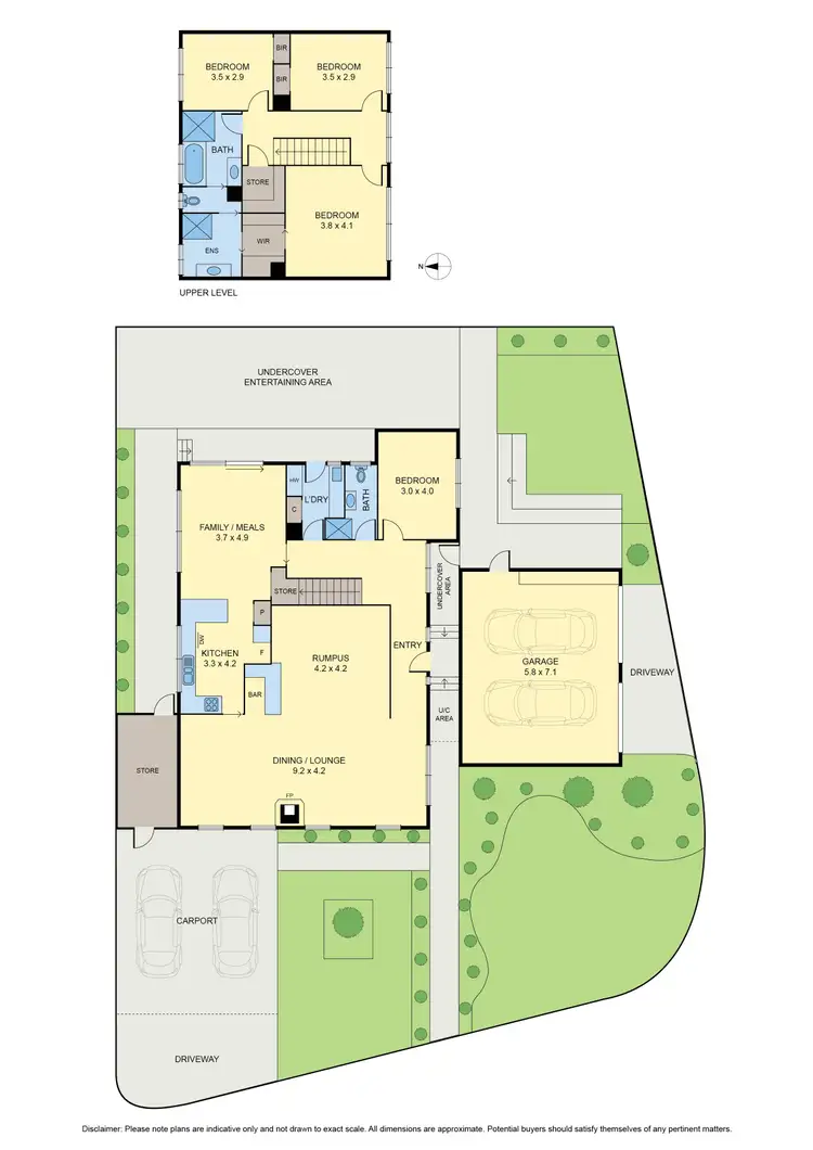 Floorplan of Homely house listing, 2 Quinella Close, Keilor Park VIC 3042