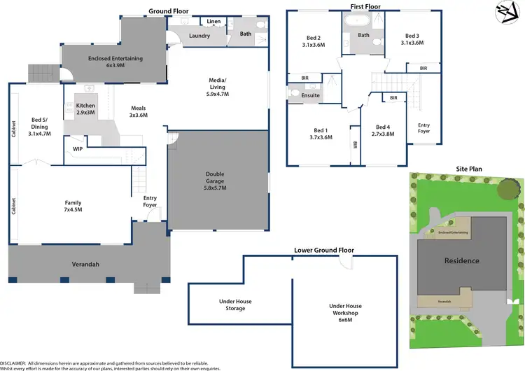 Floorplan of Homely house listing, 14 Scaddan Street, Quakers Hill NSW 2763