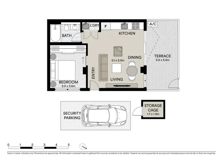 Floorplan of Homely apartment listing, 2/371-377 Liverpool Road, Ashfield NSW 2131