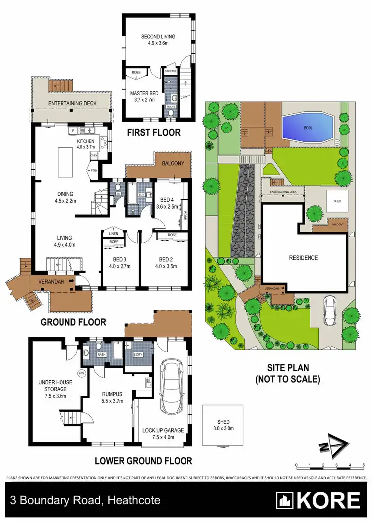 Floorplan of Homely house listing, 3 Boundary Road, Heathcote NSW 2233
