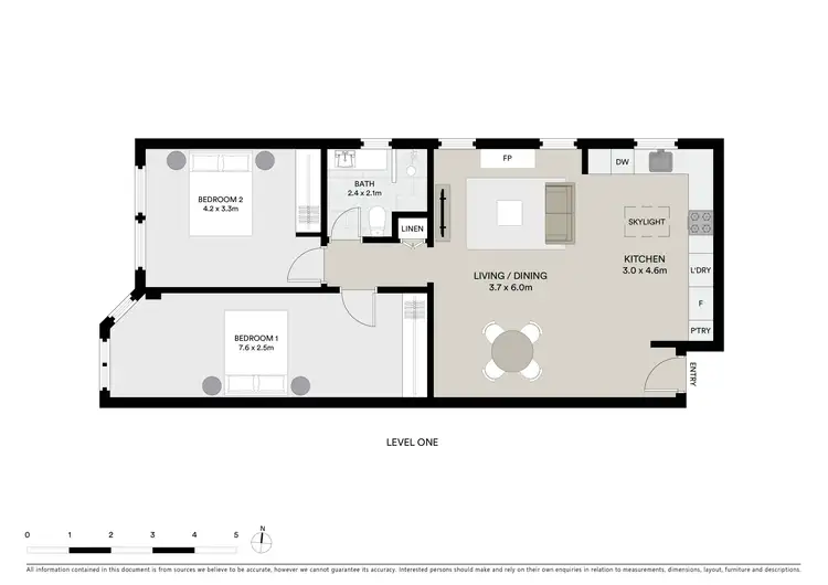 Floorplan of Homely apartment listing, 6/16 Manion Avenue, Rose Bay NSW 2029