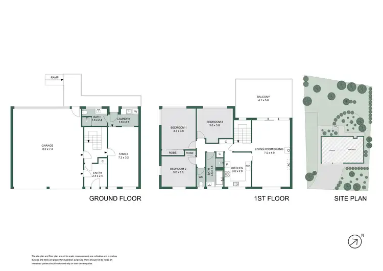 Floorplan of Homely house listing, 6 Henry Court, Mccrae VIC 3938