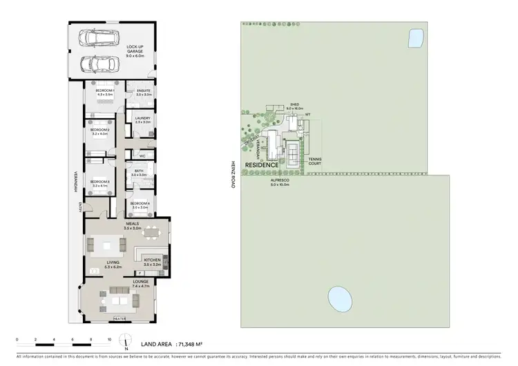 Floorplan of Homely house listing, 189 Heinzs Road, Cambrian Hill VIC 3352