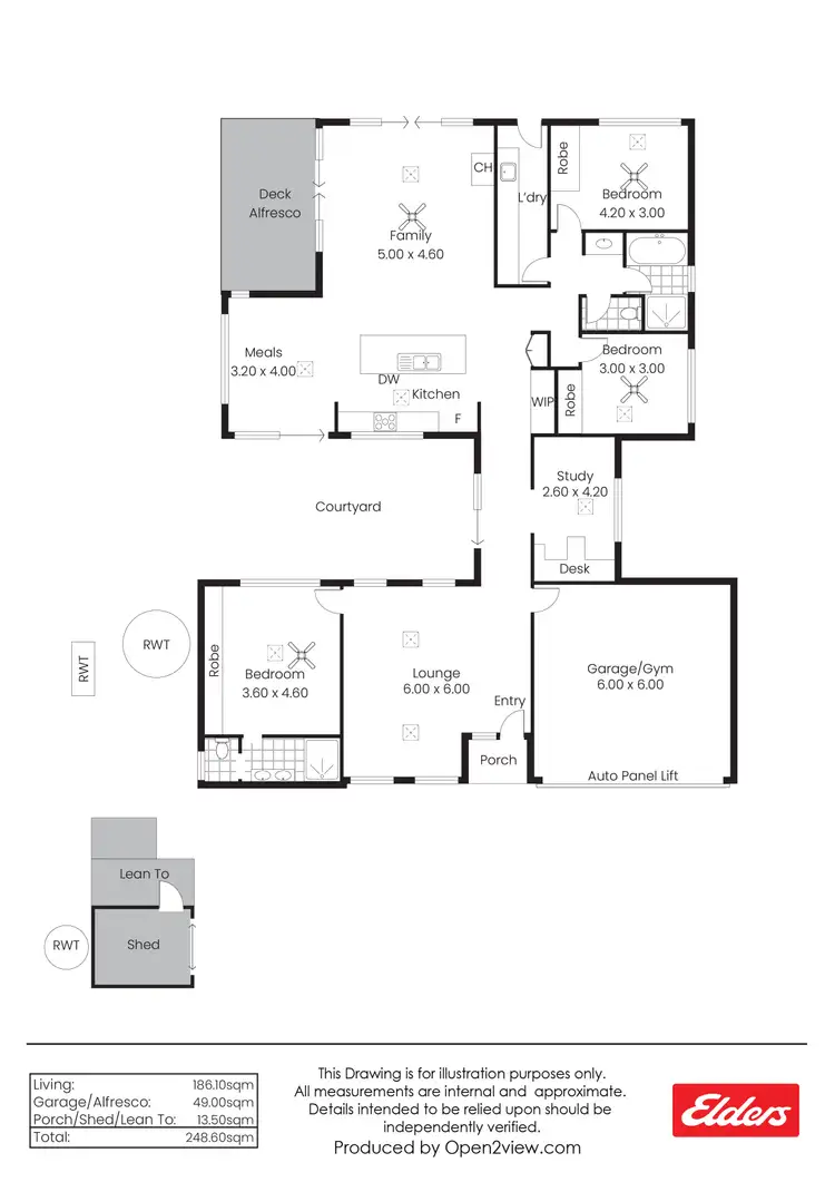 Floorplan of Homely house listing, 38 Main North Road, Sevenhill SA 5453