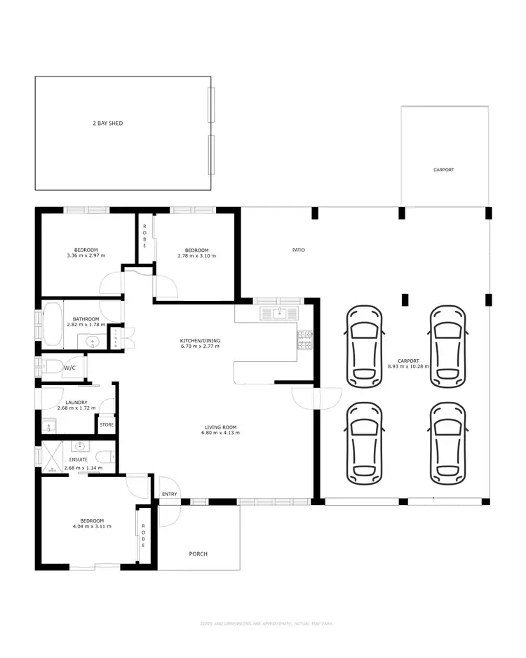 Floorplan of Homely house listing, 29 Dunbar Street, Mooroobool QLD 4870