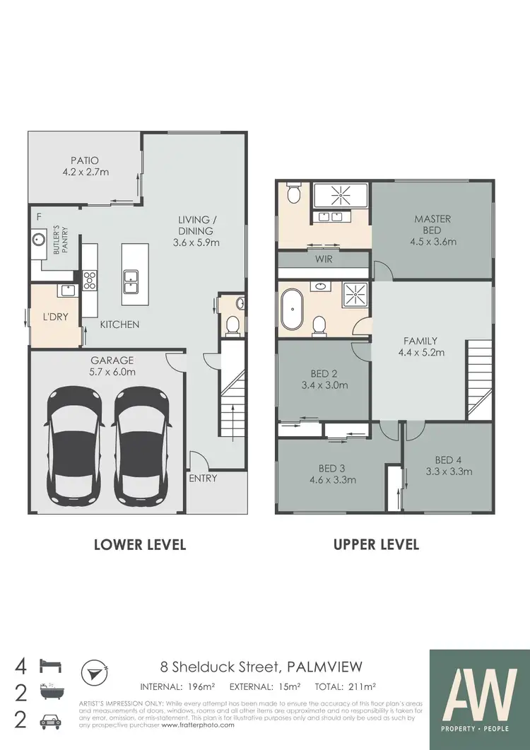 Floorplan of Homely house listing, 8 Shelduck Street, Palmview QLD 4553