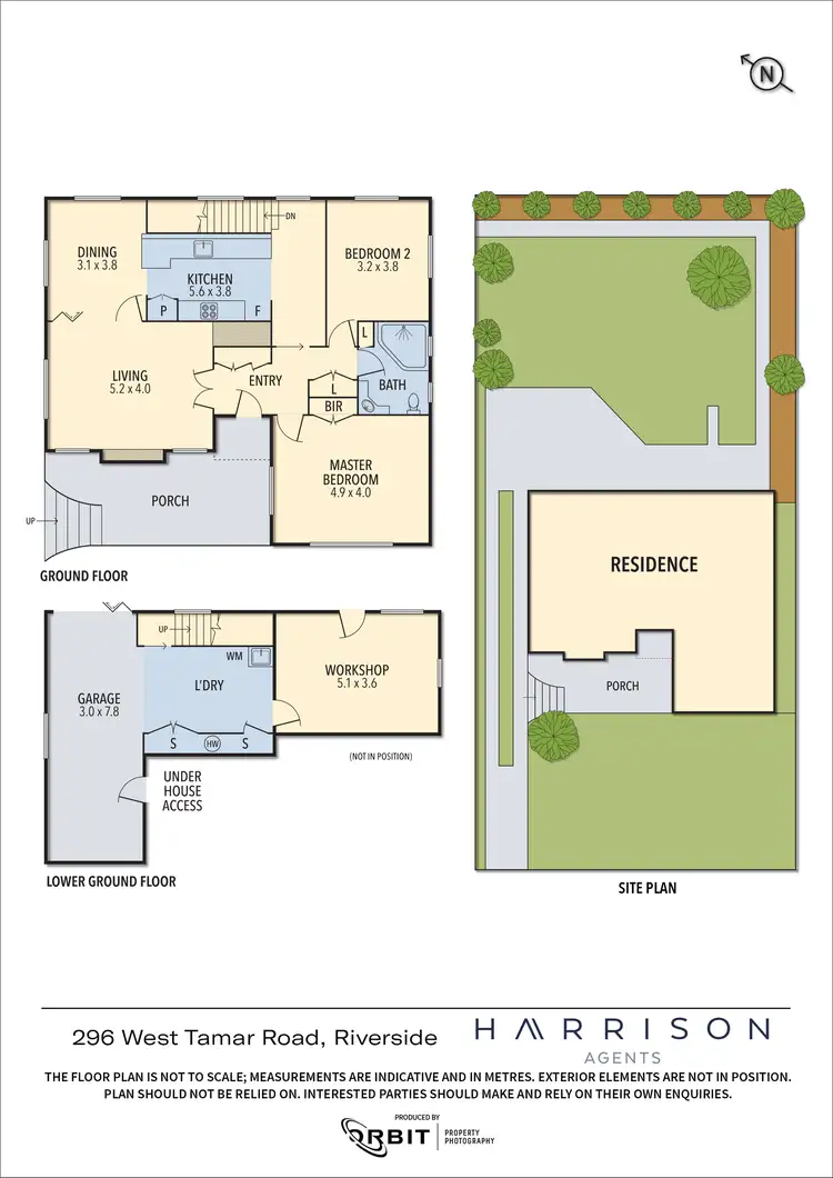 Floorplan of Homely house listing, 296 West Tamar Road, Riverside TAS 7250