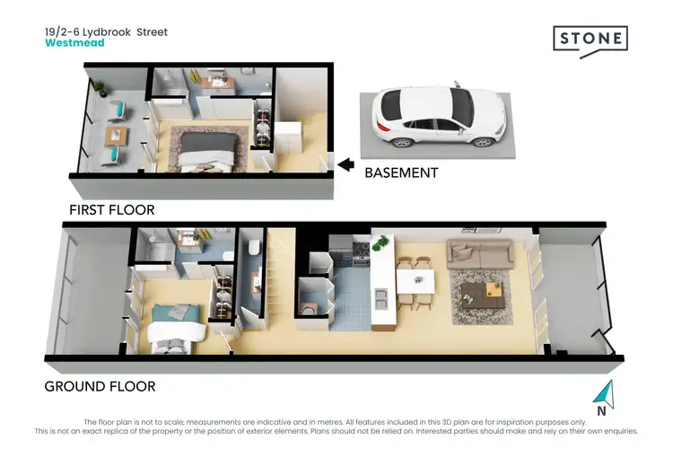 Floorplan of Homely apartment listing, 19/2-6 Lydbrook Street, Westmead NSW 2145