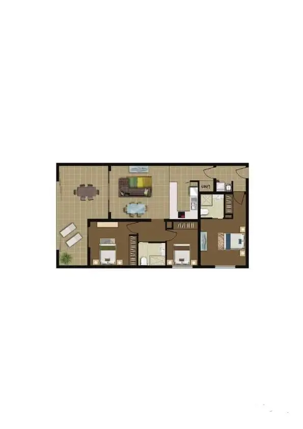 Floorplan of Homely apartment listing, 313/335 Lake Street, Cairns North QLD 4870