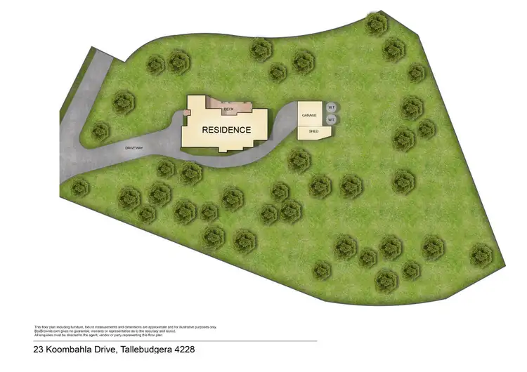 Floorplan of Homely rural property listing, 23 Koombahla Drive, Tallebudgera QLD 4228