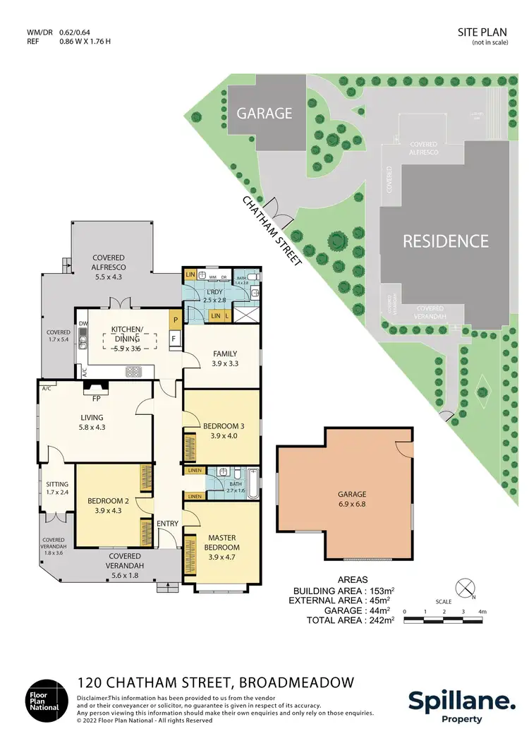 Floorplan of Homely house listing, 120 Chatham Street, Broadmeadow NSW 2292
