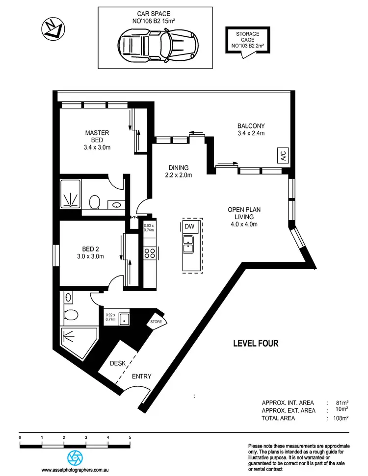 Floorplan of Homely apartment listing, 401/81A Lord Sheffield Circuit, Penrith NSW 2750