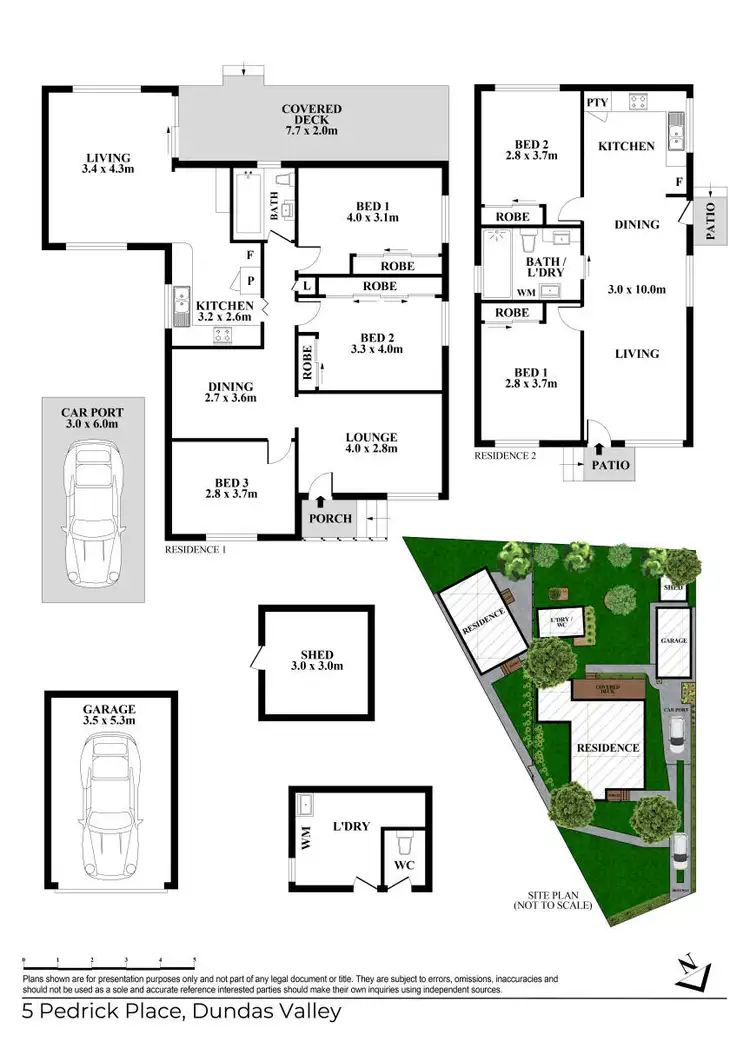 Floorplan of Homely house listing, 5 Pedrick Place, Dundas Valley NSW 2117