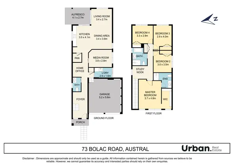 Floorplan of Homely house listing, 73 Bolac Road, Austral NSW 2179