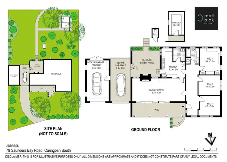 Floorplan of Homely house listing, 79 Saunders Bay Road, Caringbah South NSW 2229