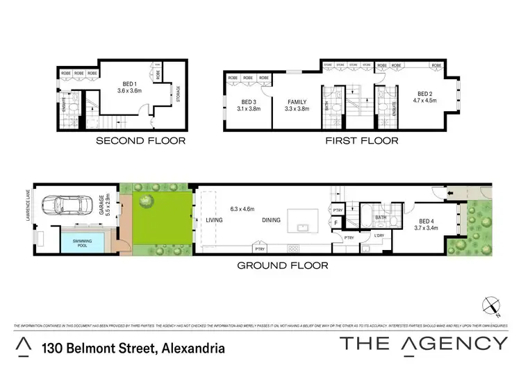 Floorplan of Homely house listing, 130 Belmont Street, Alexandria NSW 2015