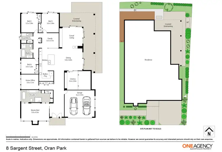 Floorplan of Homely house listing, 8 Sargent Street, Oran Park NSW 2570