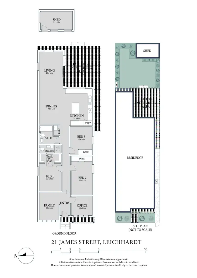 Floorplan of Homely house listing, 21 James Street, Leichhardt NSW 2040