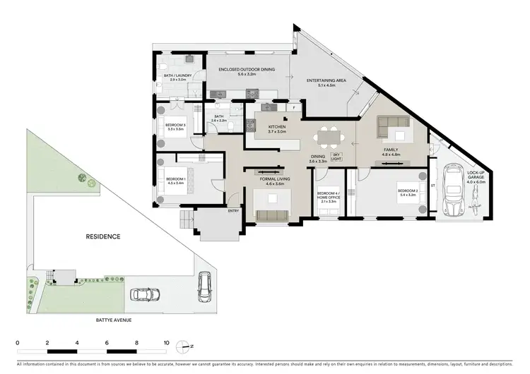 Floorplan of Homely house listing, 11 Battye Avenue, Beverley Park NSW 2217
