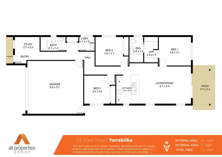 Floorplan of Homely house listing, 66 Slate Street, Yarrabilba QLD 4207