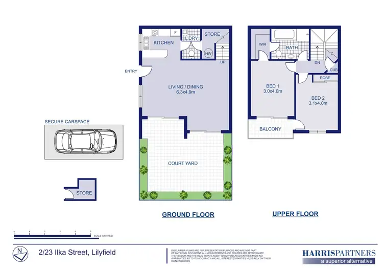 Floorplan of Homely house listing, 2/23 Ilka Street, Lilyfield NSW 2040