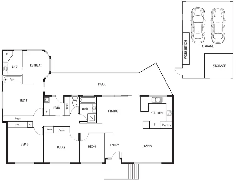 Floorplan of Homely house listing, 78 Degraves Crescent, Wanniassa ACT 2903