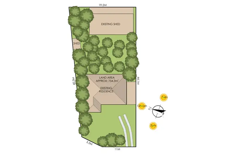 Floorplan of Homely house listing, 14 Ribbon Court, Frankston North VIC 3200