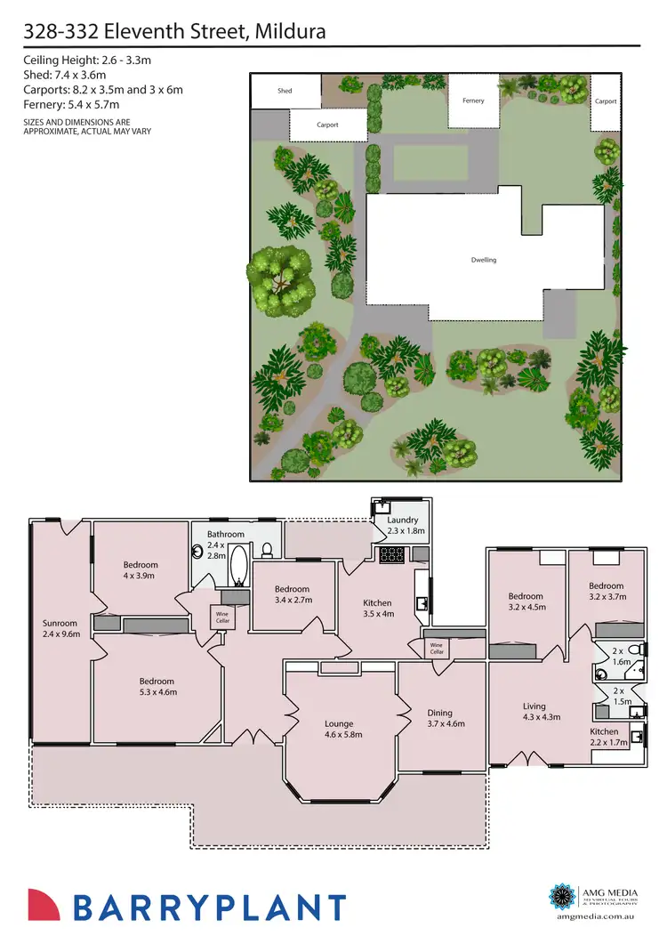Floorplan of Homely house listing, 328-332 Eleventh Street, Mildura VIC 3500